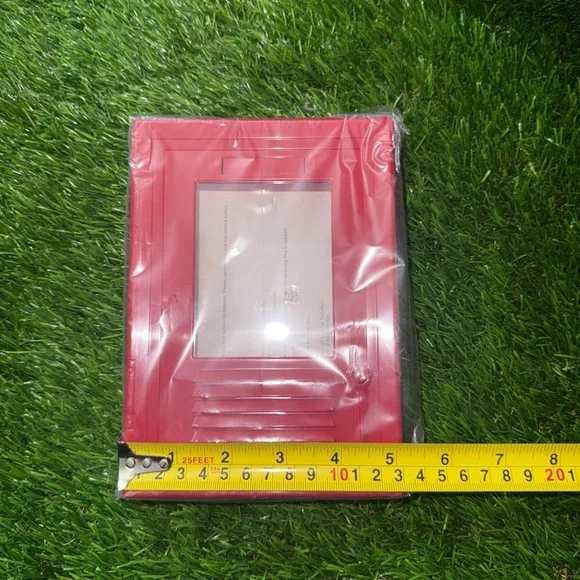 Red Locker-Style Photo Frame - Picture 2 of 5